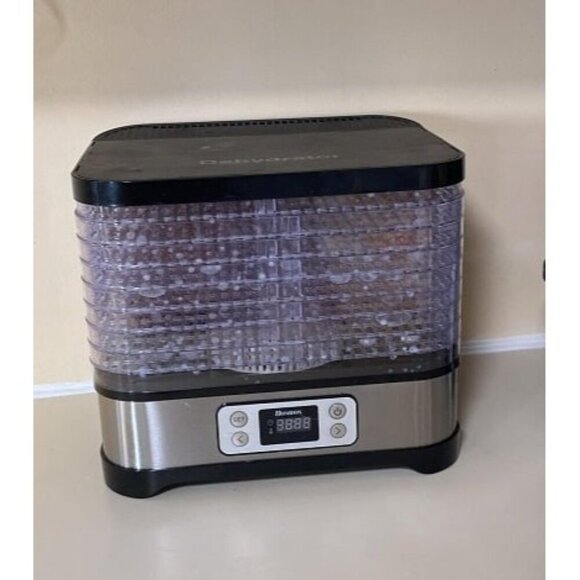 New Food Dehydrator 8 BPA-Free Trays Dehydrator for Food and Jerky